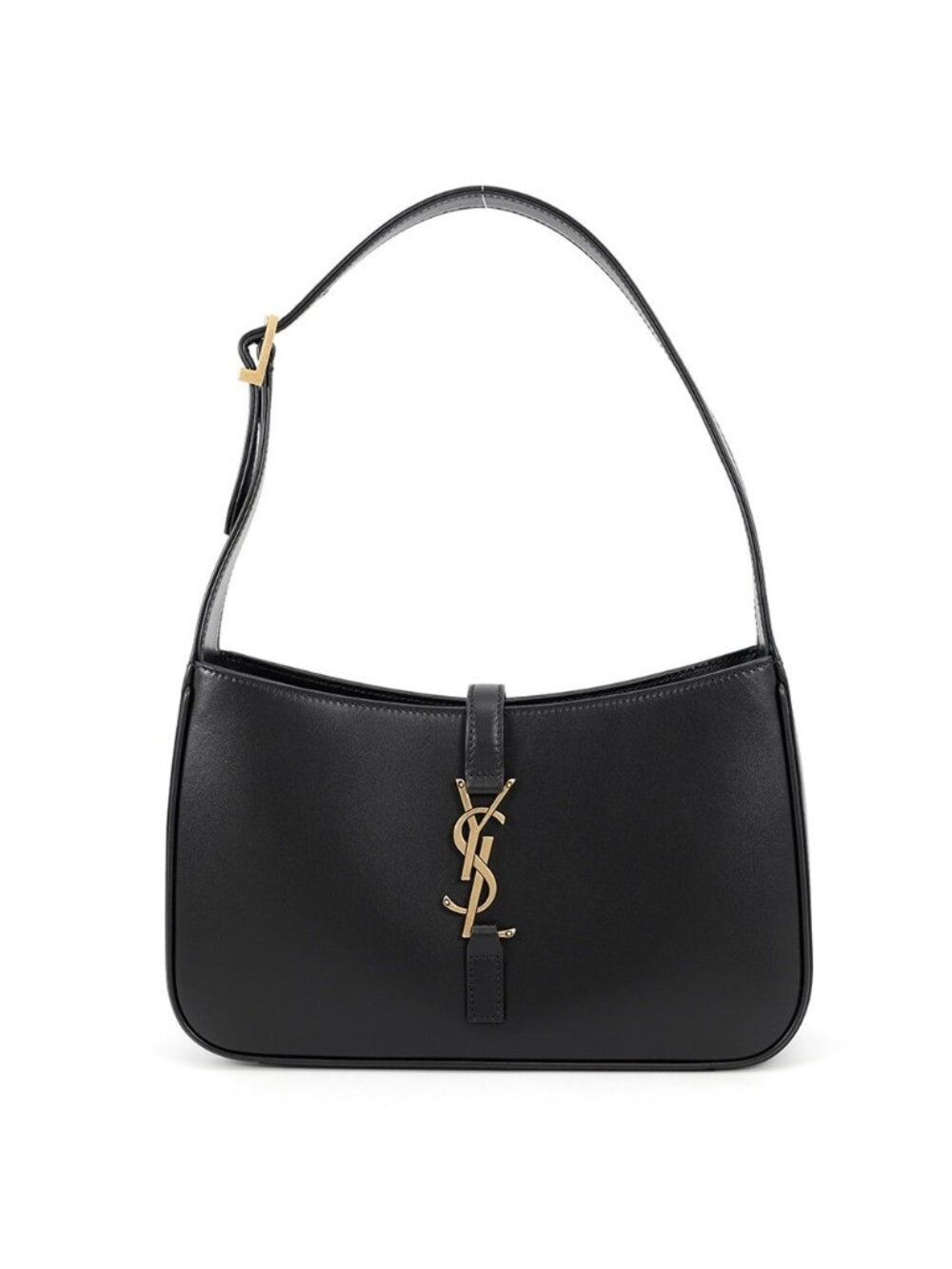 Saint Laurent Paris Handbag Le 5 A 7 le Cassette Calfskin Black
